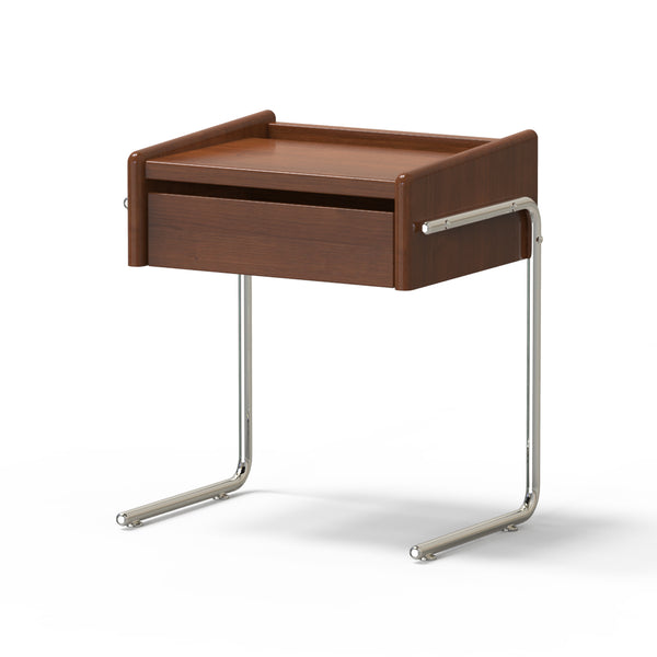 Vintage Boxwood Side Table Float