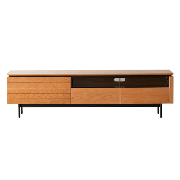 Vintage Boxwood 2-Drawer Flip-Down Door TV Stand Cruise Ship