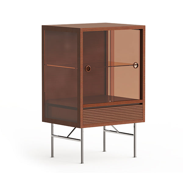 Vintage Boxwood Wine & Liquor Cabinets Levity