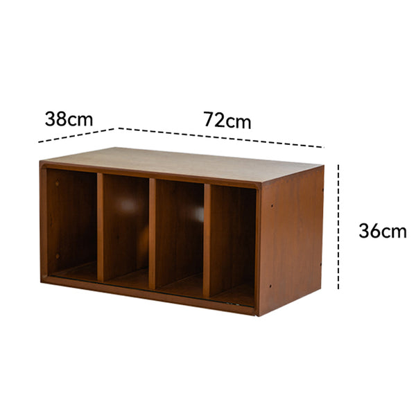 Vintage Boxwood Combination Bookcase ModuCube
