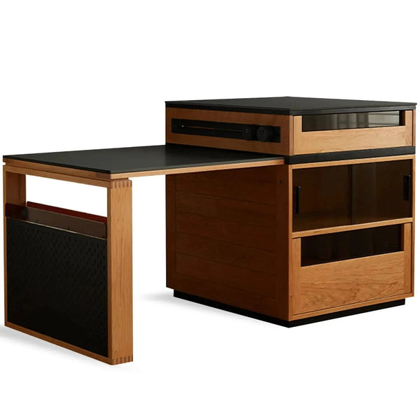 Scandinavian Extendable Sintered Stone Island Dining Table DINEFLEX