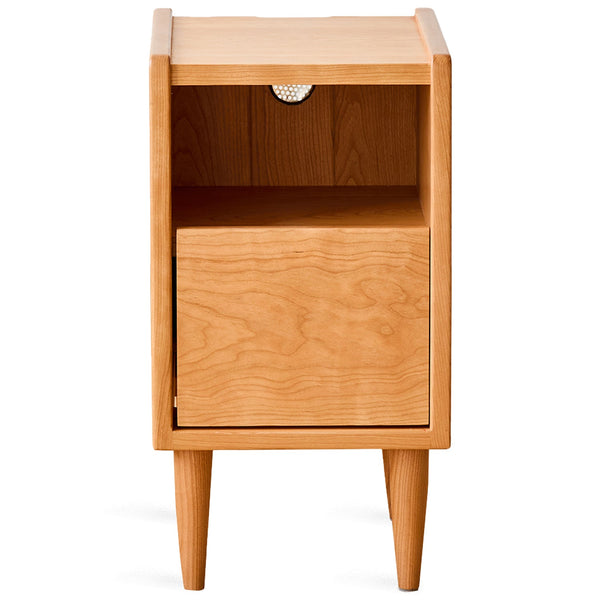 Scandinavian Cherry Wood Side Table CUBO