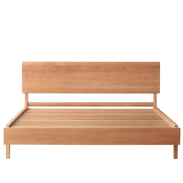 Scandinavian Wood Bed CHERRY NUT